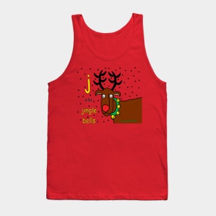 j is for jingle bells Tank Top